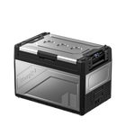 BougeRV Rocky2 52L Zwei Zonen 12V Kompressor Kühlbox Auto, Tragbarer Kühlschrank