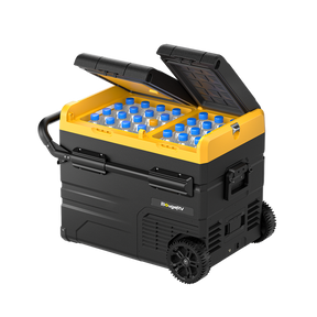 <tc>BougeRV CRD 45L Frigorifero Compressore a Due Zone 12V con Doppia Porta per Auto</tc>