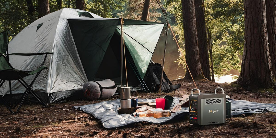 Mobile Campingdusche