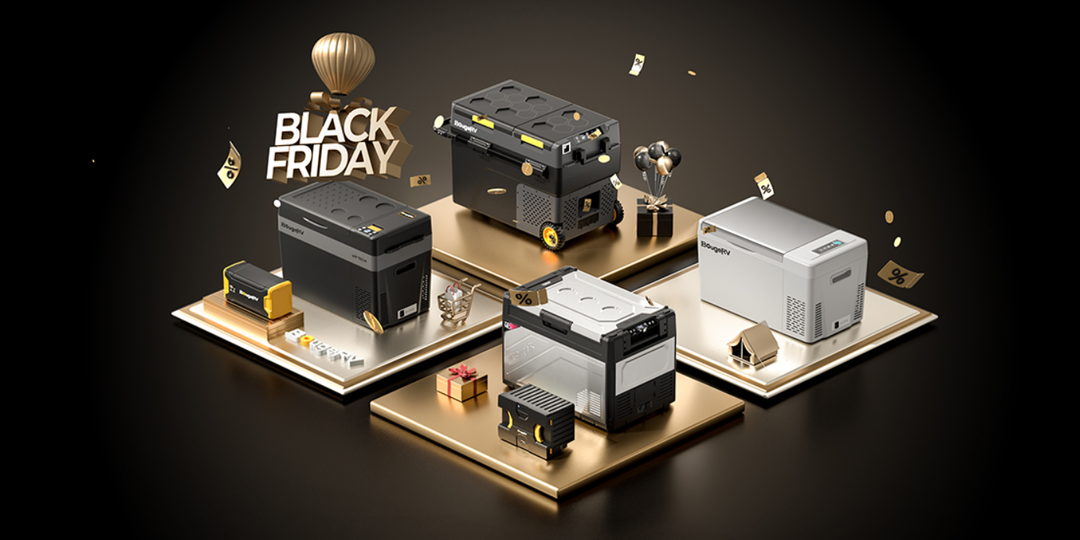 Black Friday-Angebote: BougeRV 12V-Kühlschrank