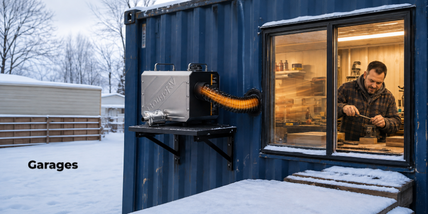 Dieselheizung für die Garage: So heizen Sie Ihre Garage im Winter effizient
