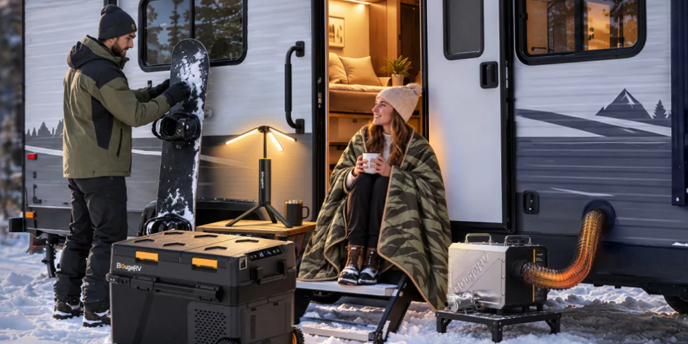 Winter-Camping: So bleiben Sie warm, gut versorgt und komfortabel