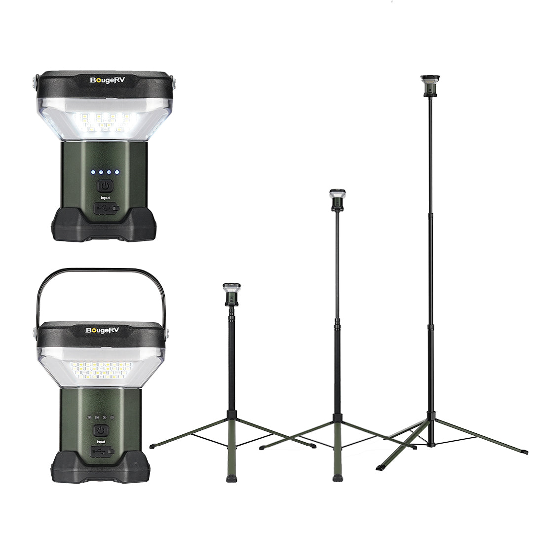 BougeRV Zeltlampe mit Ständer