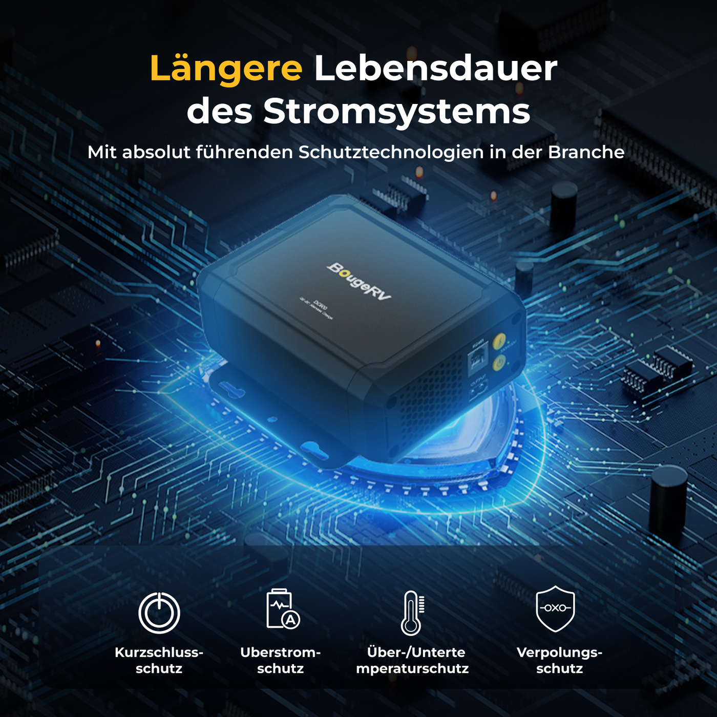 BougeRV DC600 Lichtmaschinen Ladegerät