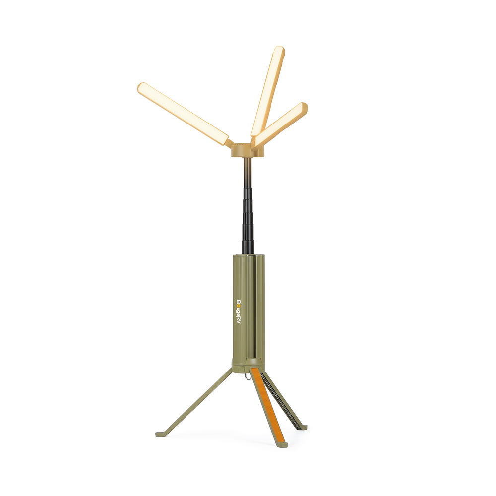 <tc>[Nuovo] Lampada da campeggio pieghevole BougeRV, luce da campeggio impermeabile per tenda, viaggi e emergenze</tc>