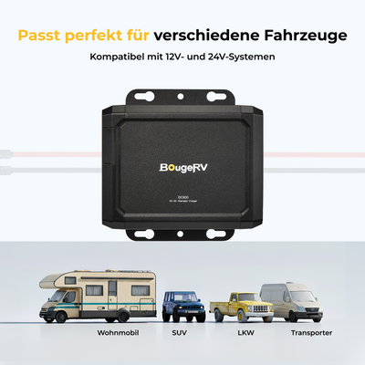 BougeRV DC600 Lichtmaschinen Ladegerät