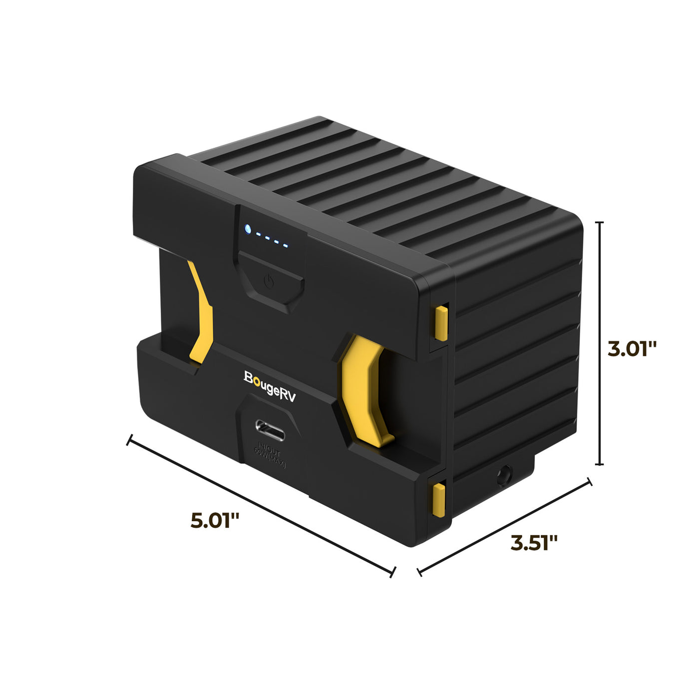 BougeRV Abnehmbarer 173Wh-Akku für Rocky/CRD2/CRH Kühlbox