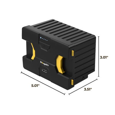 BougeRV Abnehmbarer 173Wh-Akku für Rocky/CRD2/CRH Kühlbox