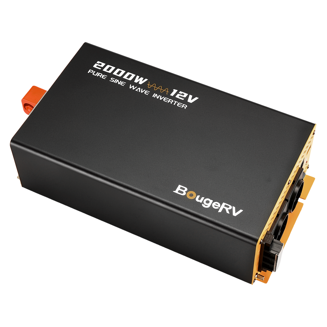 BougeRV 2000 W 12 V Rein-Sinus-Wechselrichter