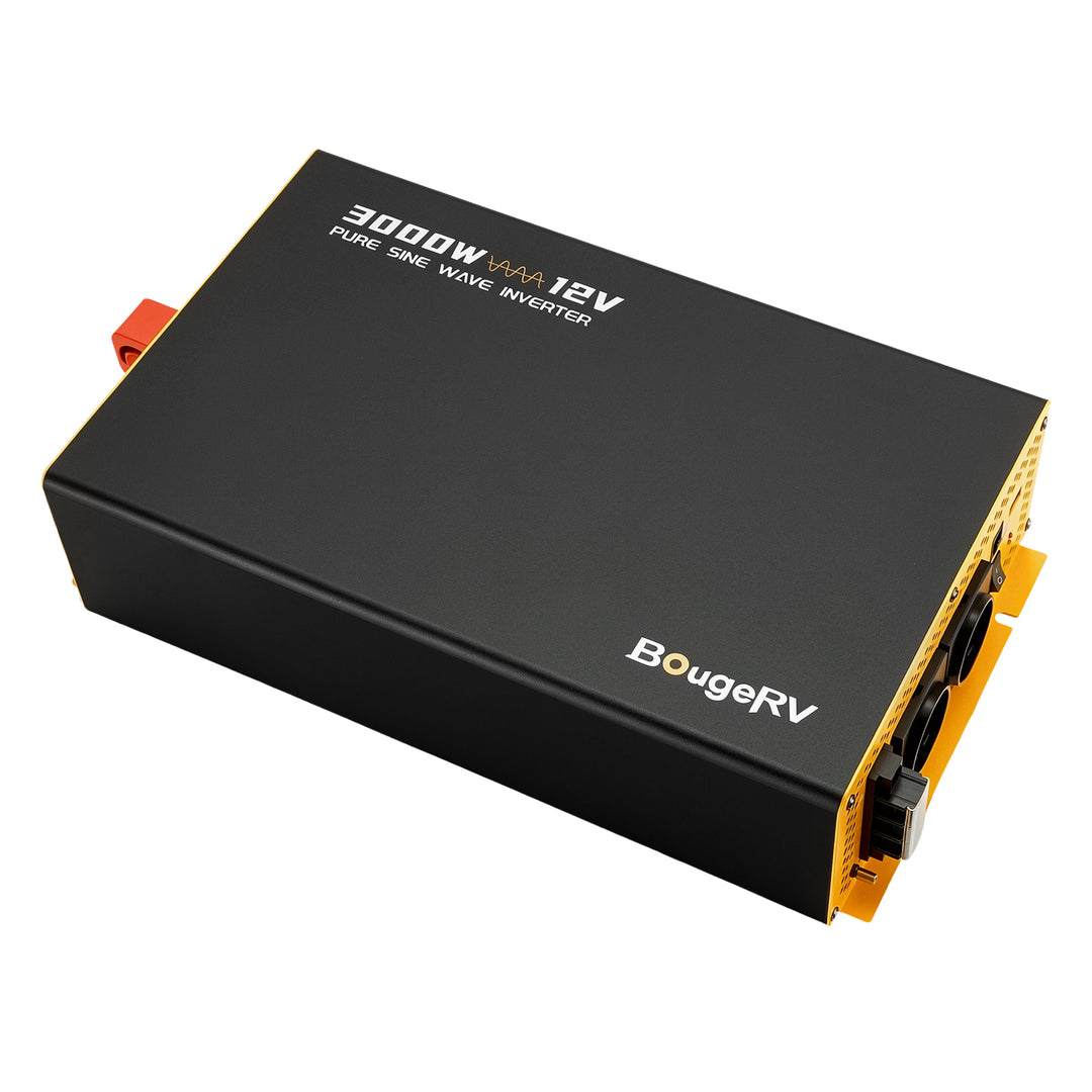 BougeRV 3000 W 12 V Sinus-Wechselrichter mit Bluetooth