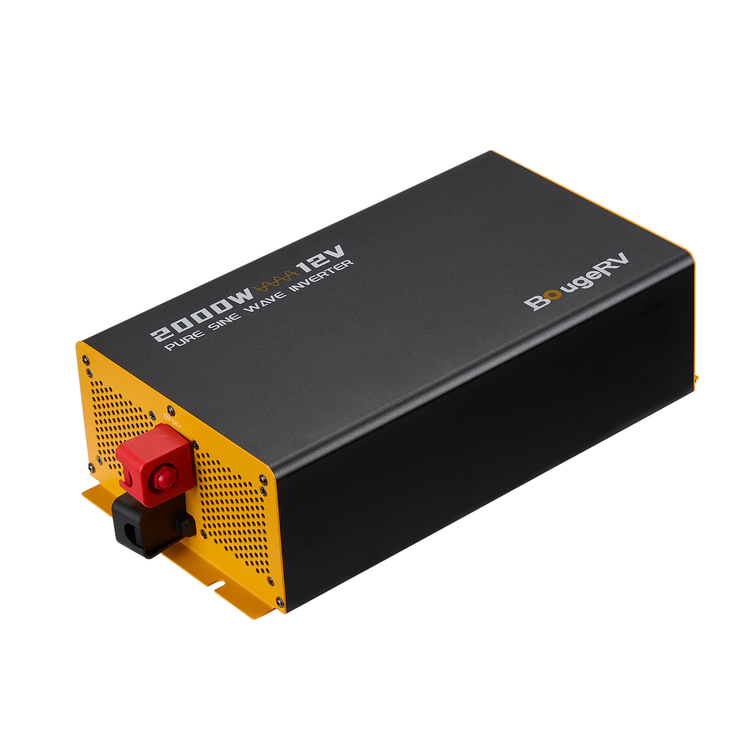 BougeRV 2000 W 12 V Rein-Sinus-Wechselrichter