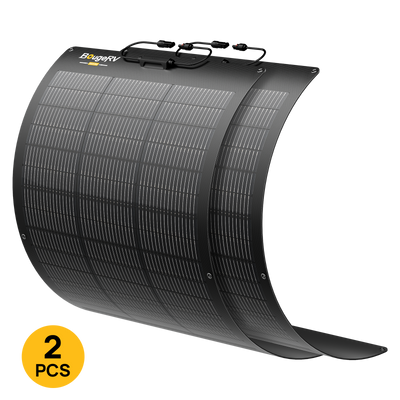 BougeRV Arch Pro 100W N-Typ TOPCon flexibles Solarpanel (12/24V kompatibel)