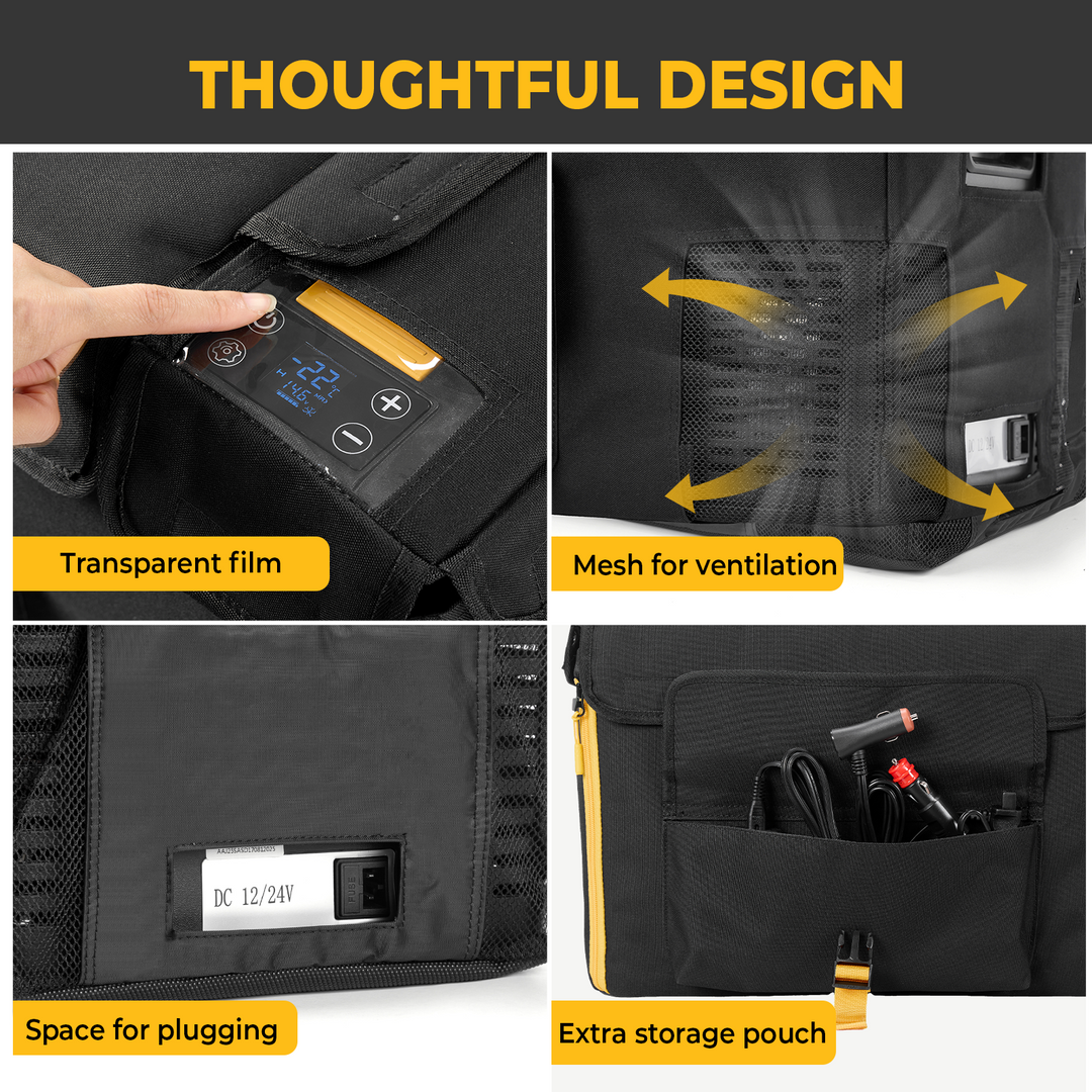 <tc>BougeRV CRPRO 29 litros Nevera portátil para coche Bolsa de transporte 600D</tc>
