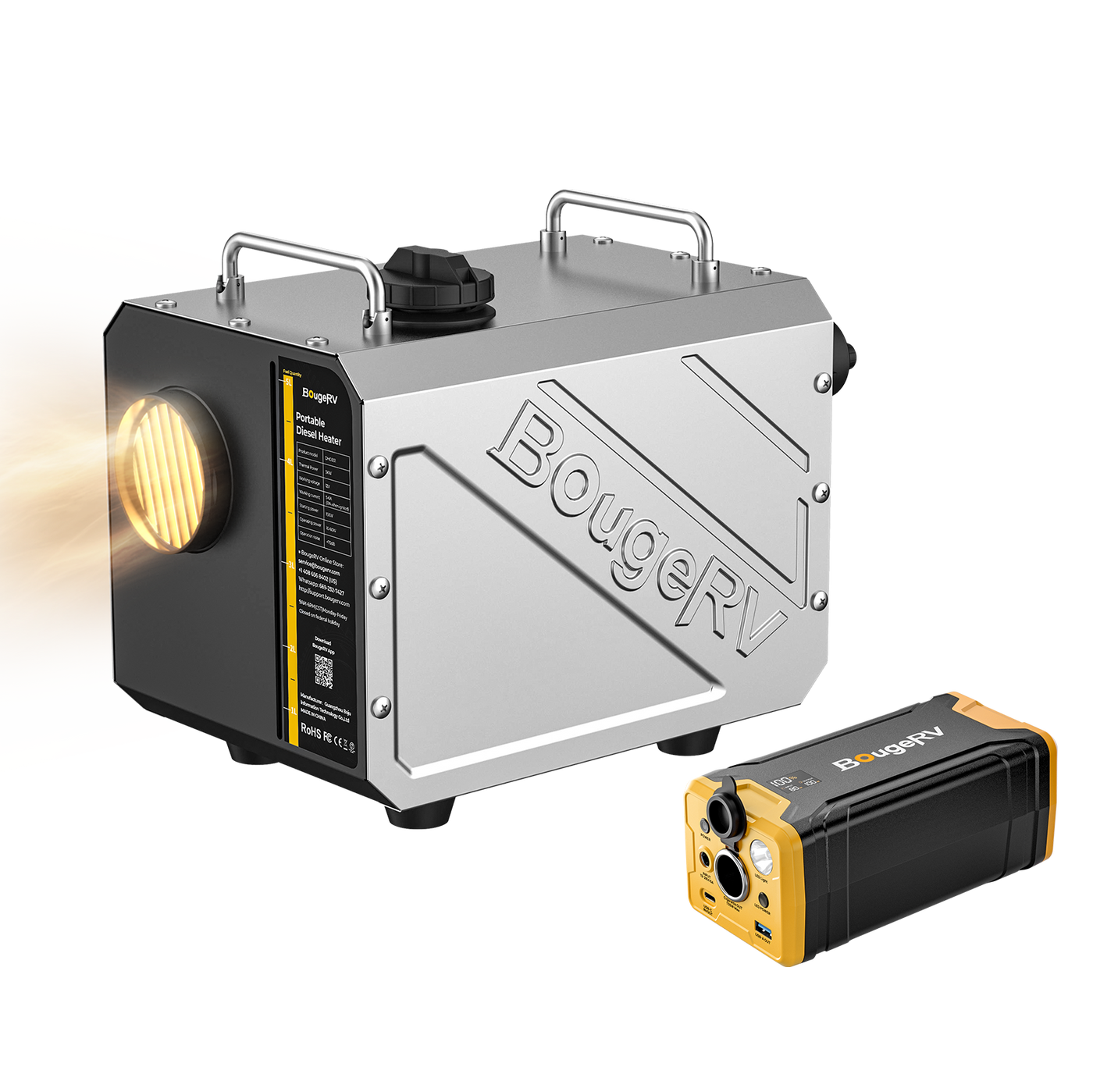 BougeRV Tragbarer Diesel-Außenheizstrahler