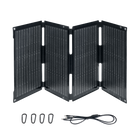 BougeRV 50W Flexibles Tragbares Solarpanel aus Fiberglas