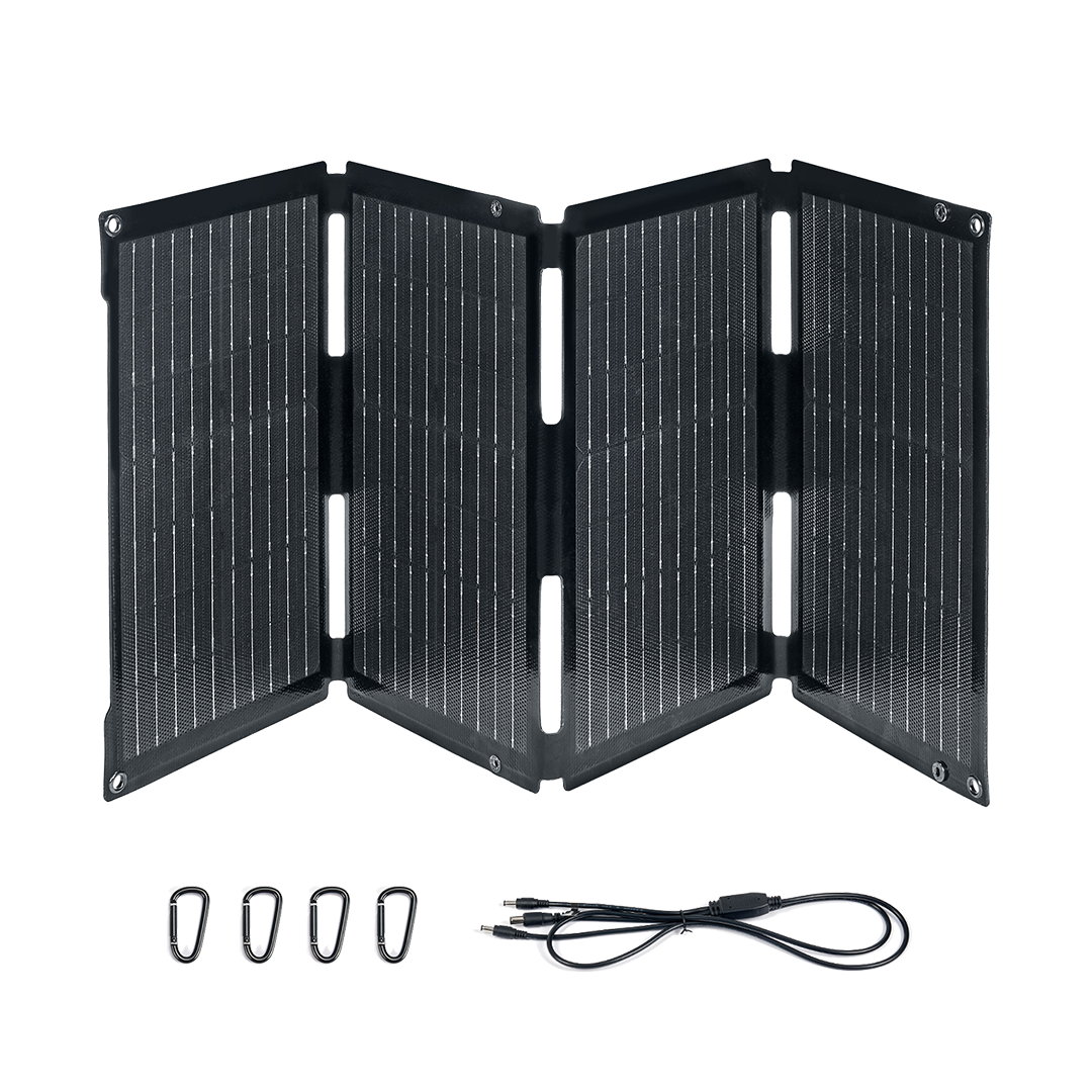 BougeRV 50W Flexibles Tragbares Solarpanel aus Fiberglas