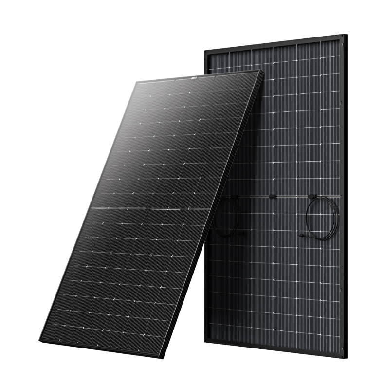 BougeRV 400 Watt 12V/24V starre bifaciale 10BB Mono-Solarplatte