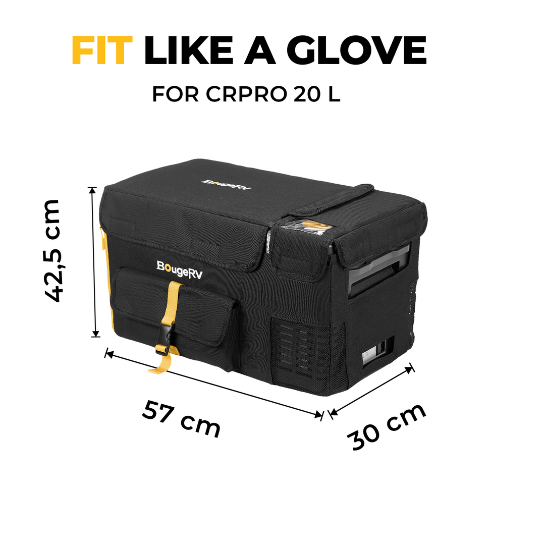 <tc>BougeRV CRPRO 29 litros Nevera portátil para coche Bolsa de transporte 600D</tc>
