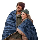 BougeRV 12V tragbare elektrische Decke (Blau)