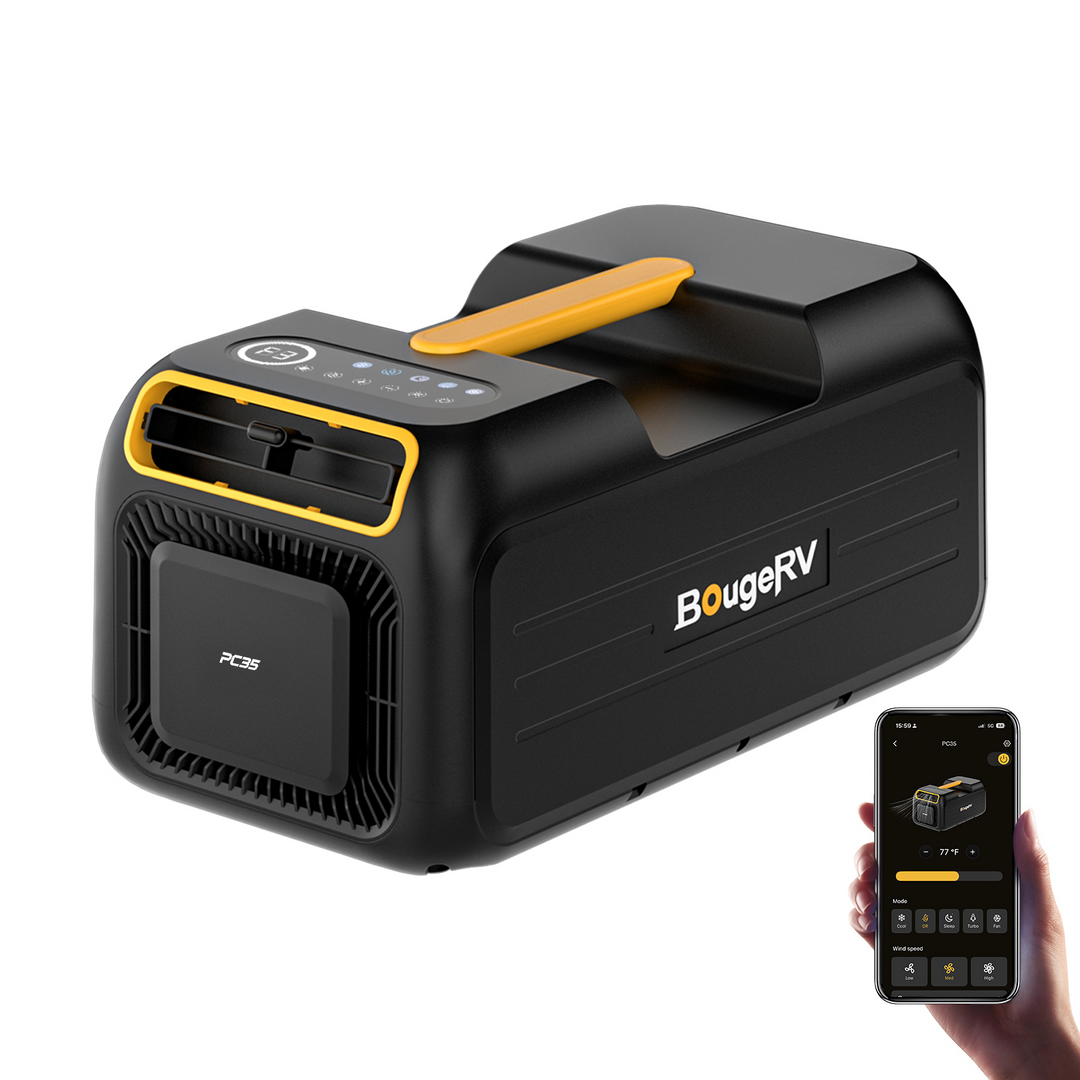 BougeRV Neue tragbare Klimaanlage mit 1,0 kW (3500 BTU)