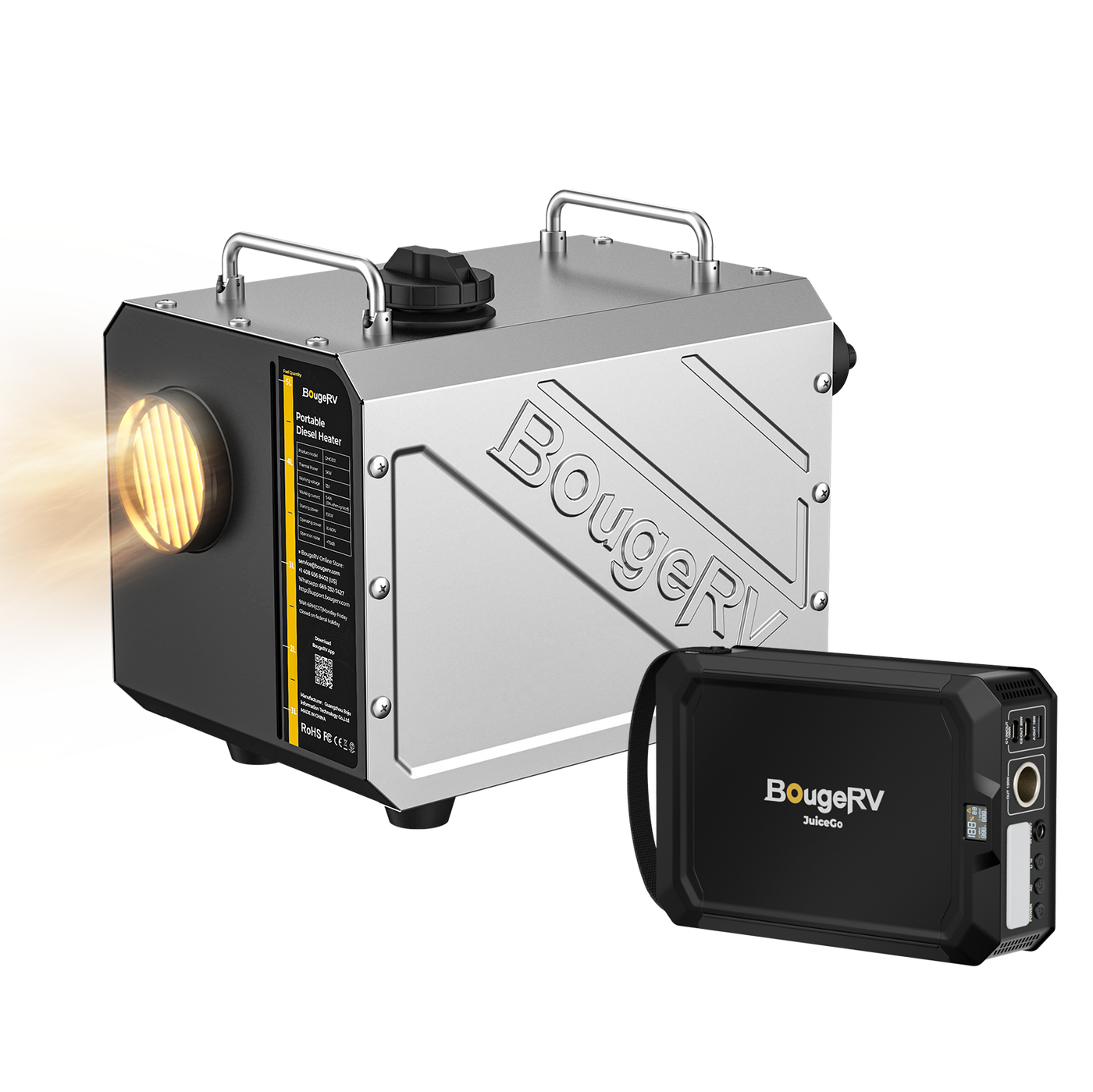 BougeRV Tragbarer Diesel-Außenheizstrahler