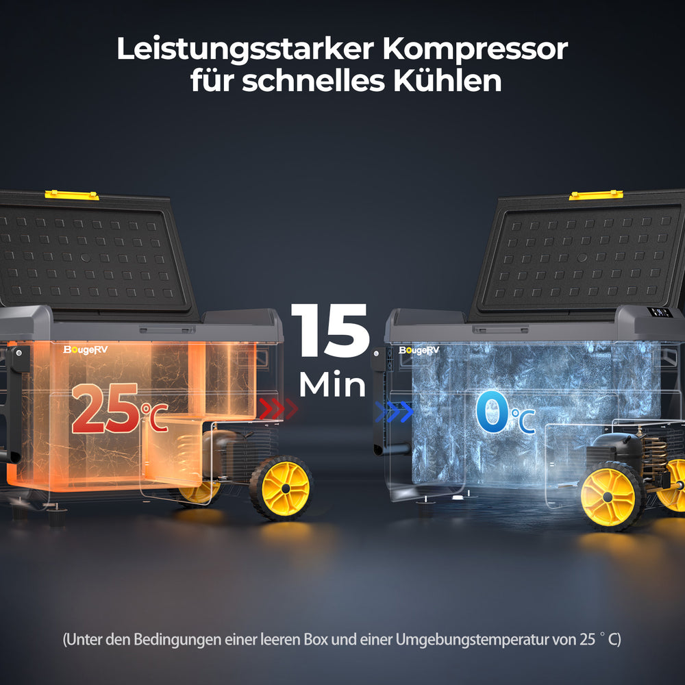 BougeRV CRS 40L tragbarer Auto Kühlbox
