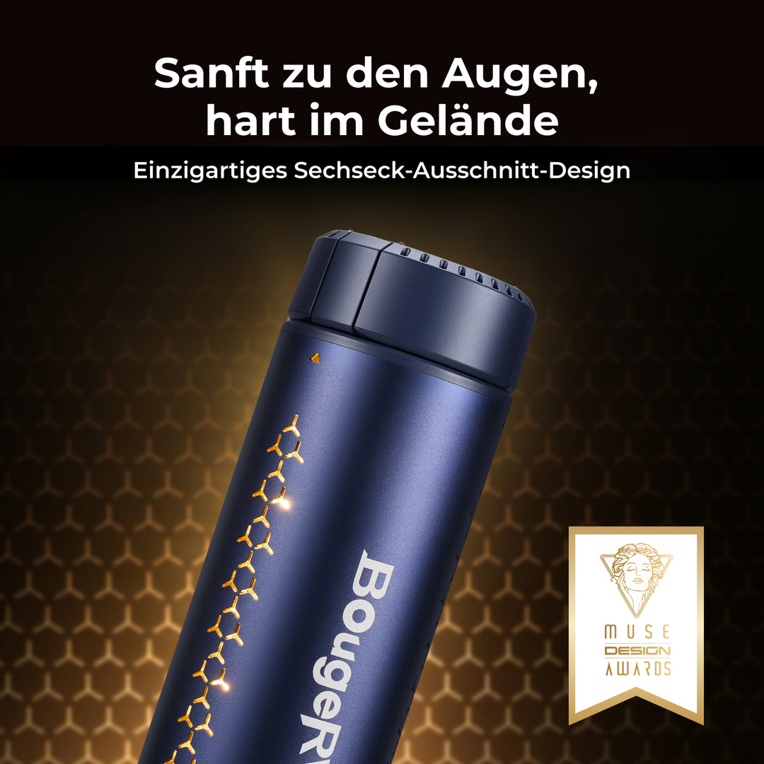 BougeRV Neue T1 tragbare teleskopische Campinglampe (Blau)