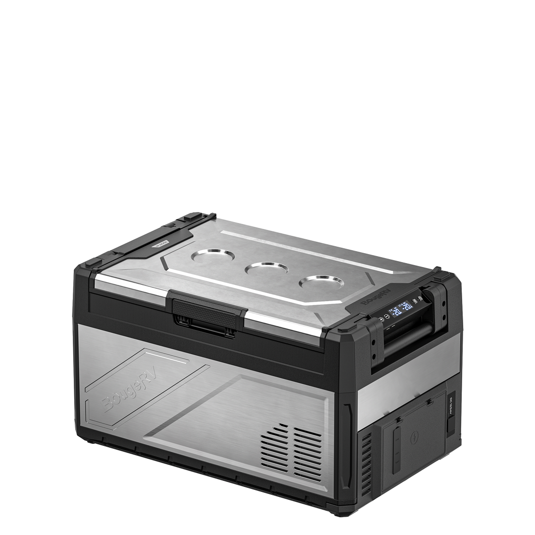 <tc>BougeRV Rocky2 39L Dos Zonas 12V Nevera Compresor Coche, Nevera Portátil</tc>