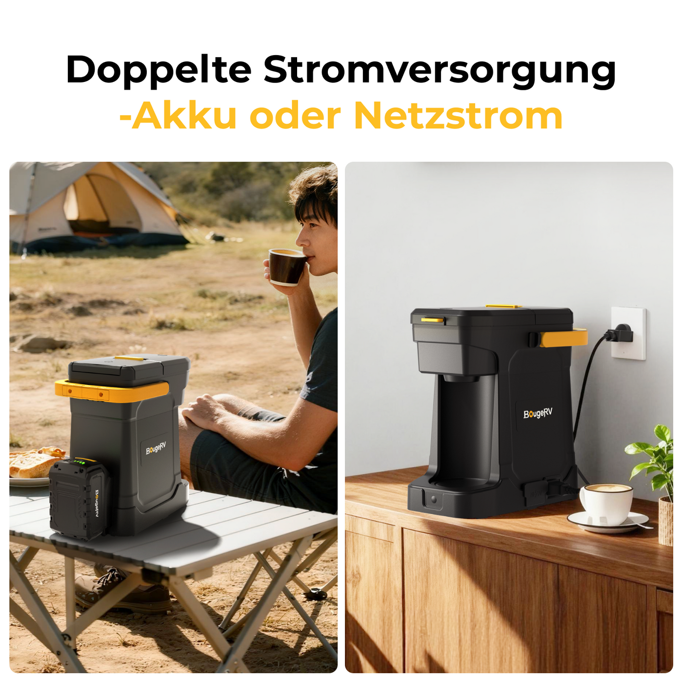 BougeRV Portable Coffee Maker