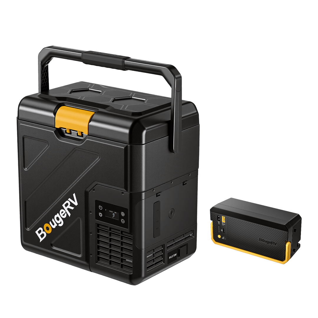 BougeRV Neuer CRH20 20L 12V tragbarer Autokühlschrank mit 240WH Akku