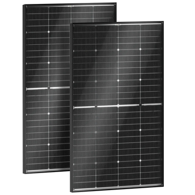 TOPCon 200W 12V Solarmodul 16BB N-Typ Bifacial Solarpanel