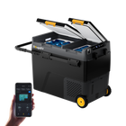 BougeRV CRD2 V2.0 57L Zwei Zonen Doppeltür Kompressor Kühlbox Auto