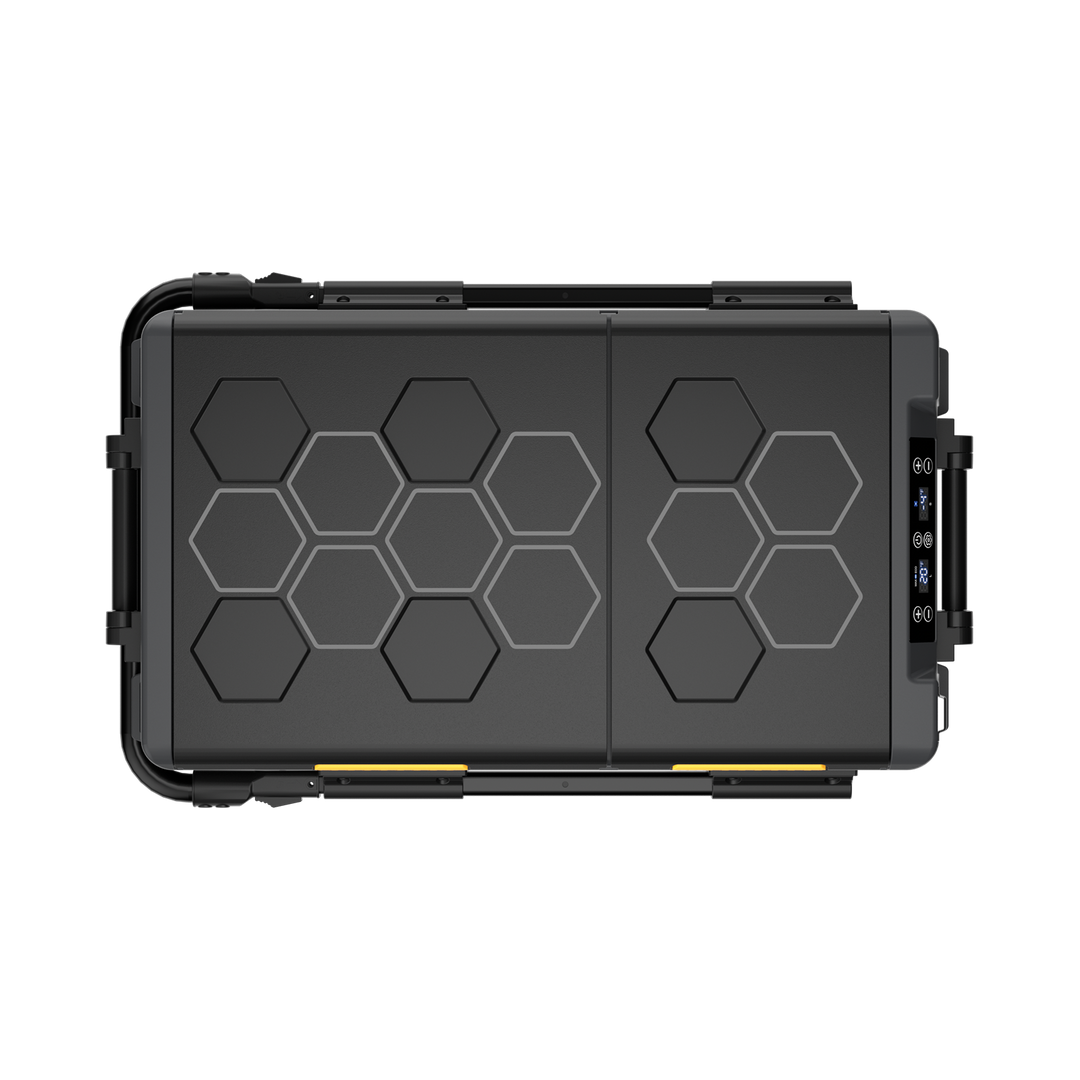 BougeRV CRD2 40L Zwei Zonen Doppeltür Kompressor Kühlbox Auto
