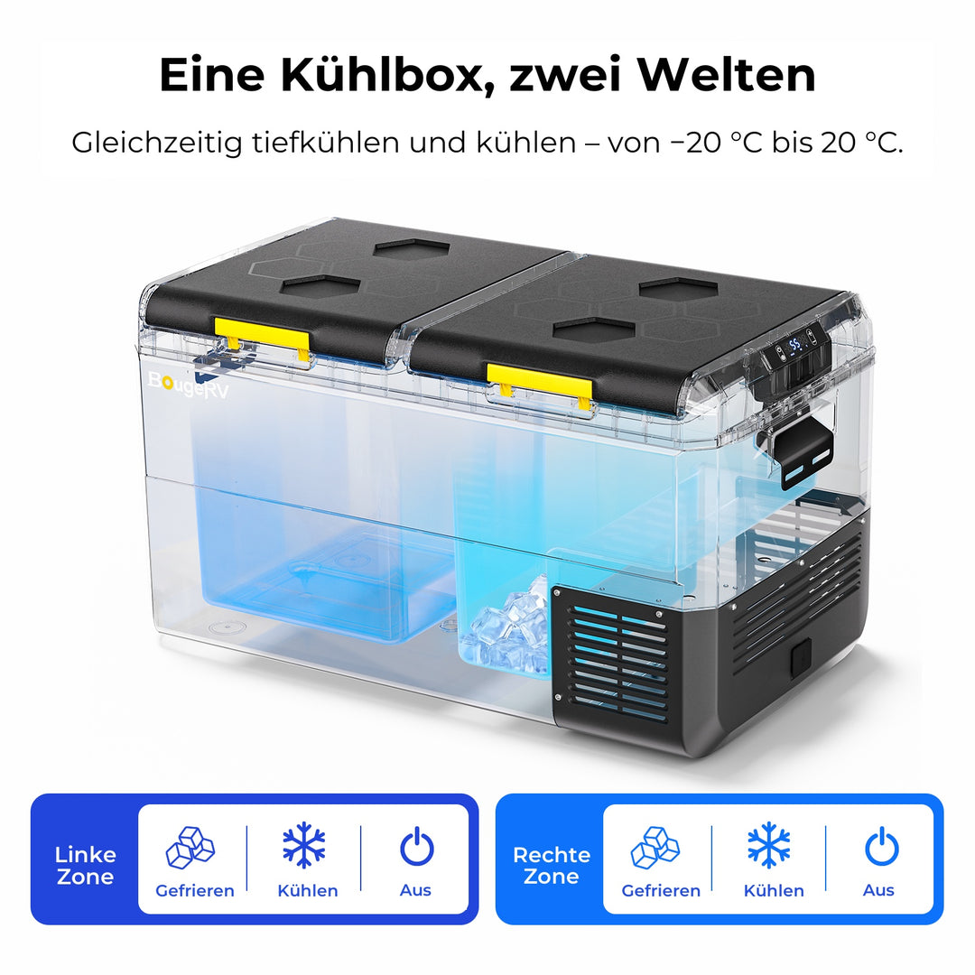 BougeRV CRS 75 L Kompressor Kühlbox