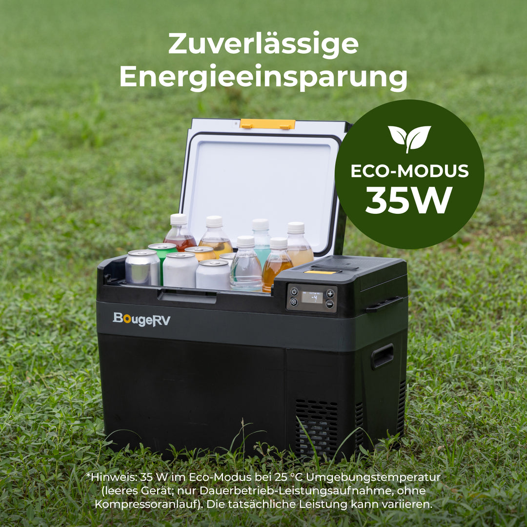 BougeRV Neuer CRX3 28 L tragbarer Kühl- und Gefrierschrank für das Auto