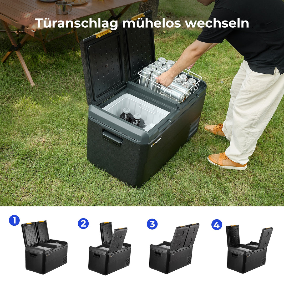 BougeRV CRS 75 L Kompressor Kühlbox