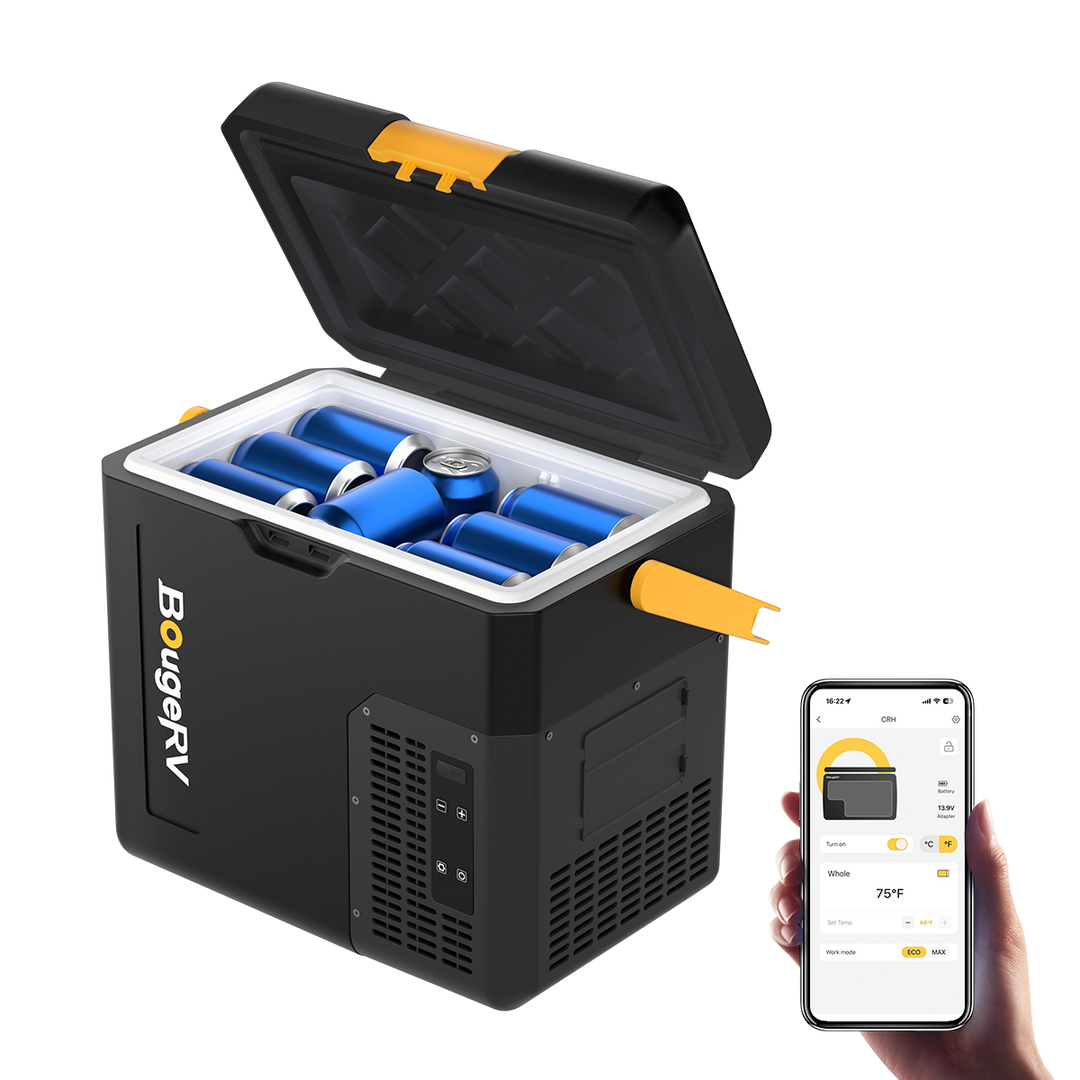 <tc>BougeRV CRH 18 Litri Frigorifero Portatile per Auto Nero</tc>