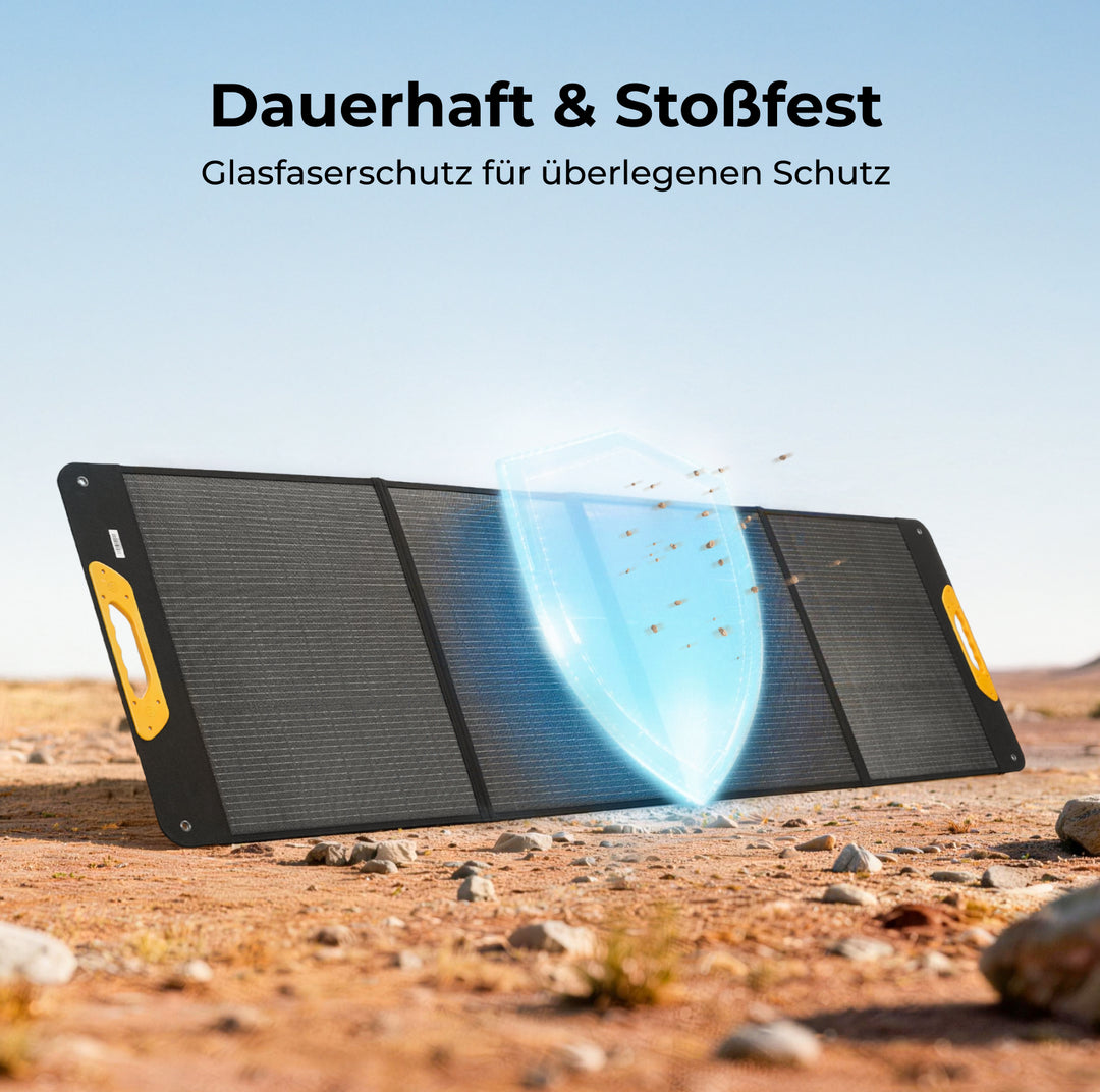 BougeRV Neues tragbares 200-W-Solarpanel