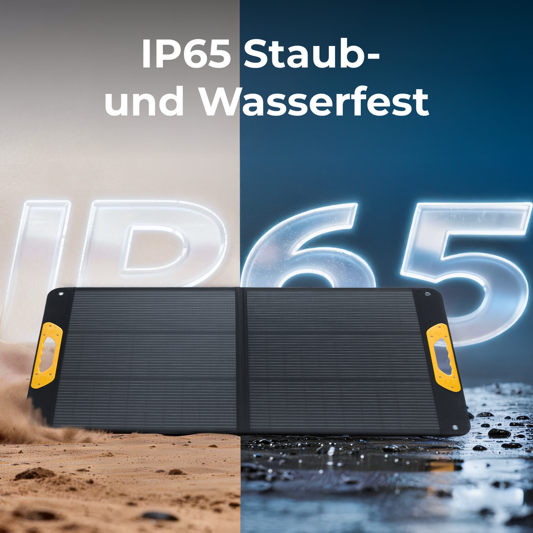 BougeRV Neues tragbares 100-W-Solarpanel