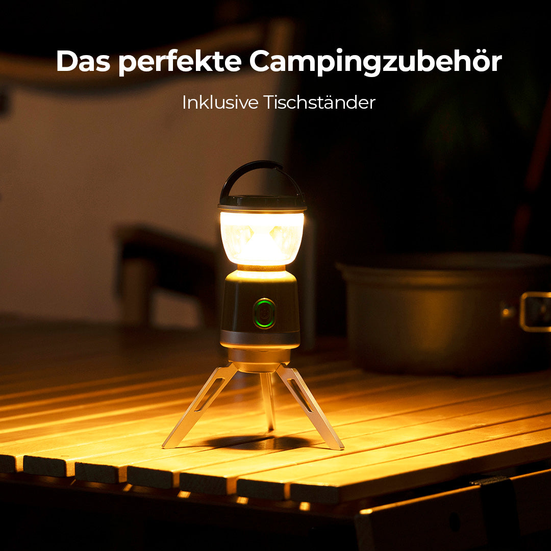 BougeRV AL07 Wiederaufladbare Campinglampe Ambient-Leuchte
