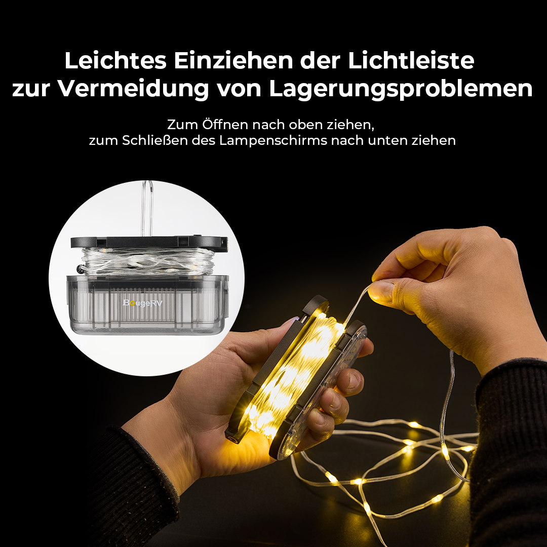 <tc>BougeRV Lanterna da Campeggio Outdoor con Catena Luminosa d’Atmosfera</tc>