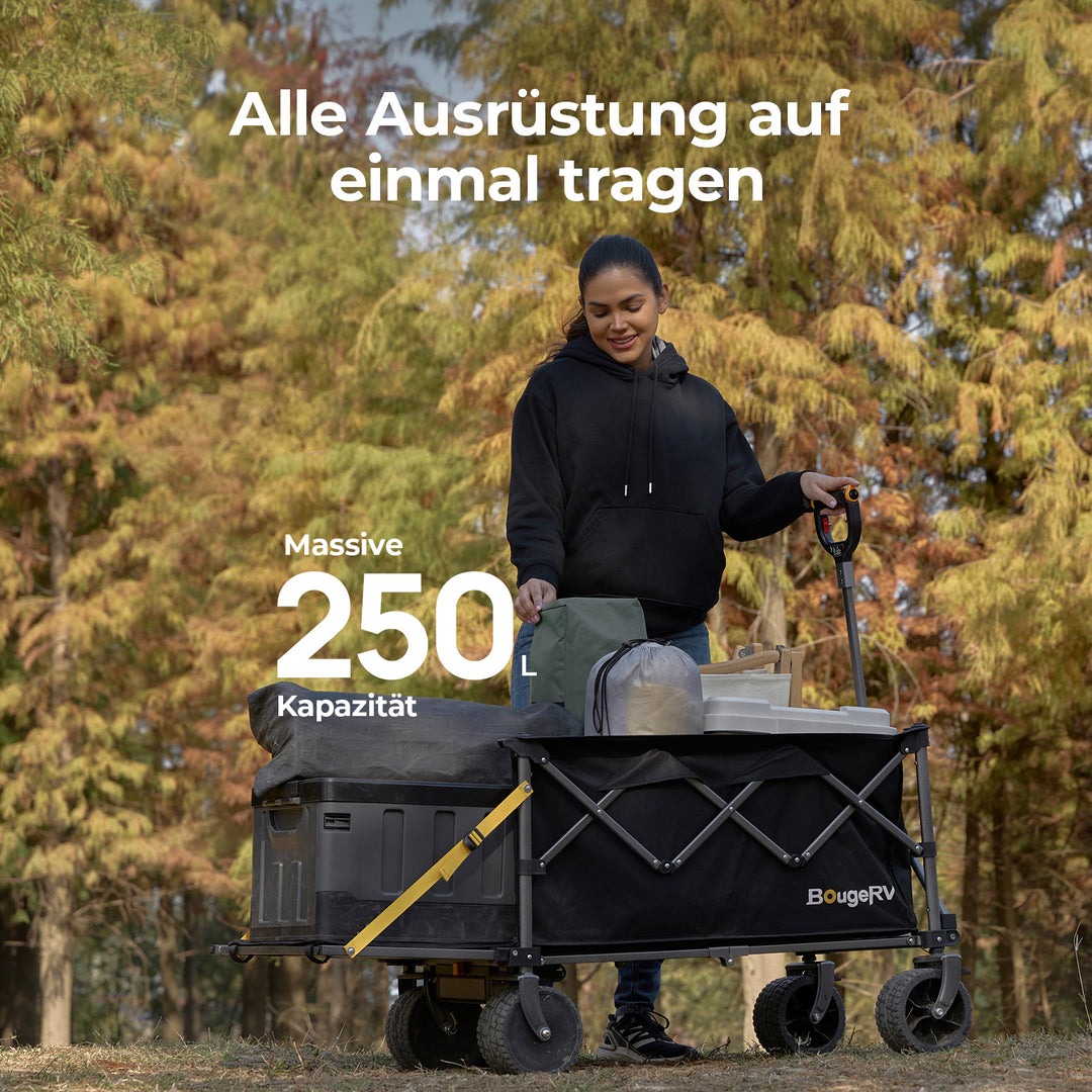 camp bollerwagen BougeRV elektrischer bollerwagen für Camping