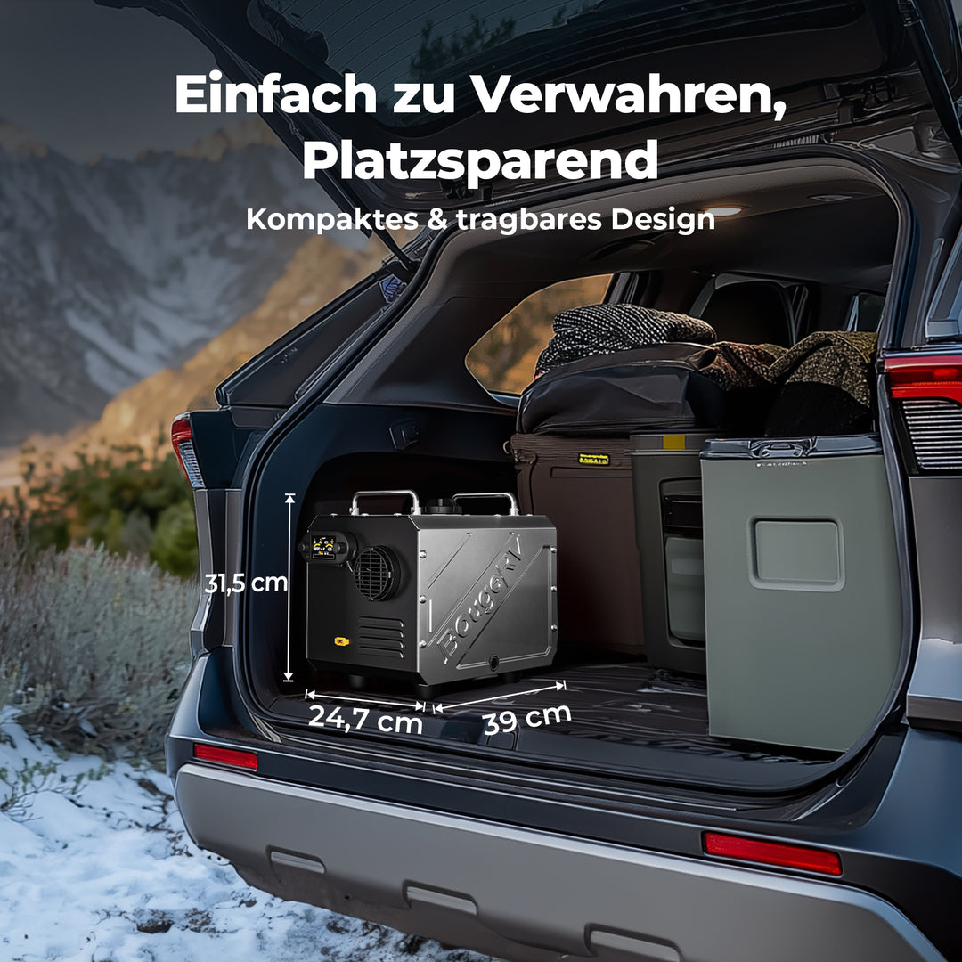 BougeRV 5 kW Tragbarer Diesel-Außenheizstrahler