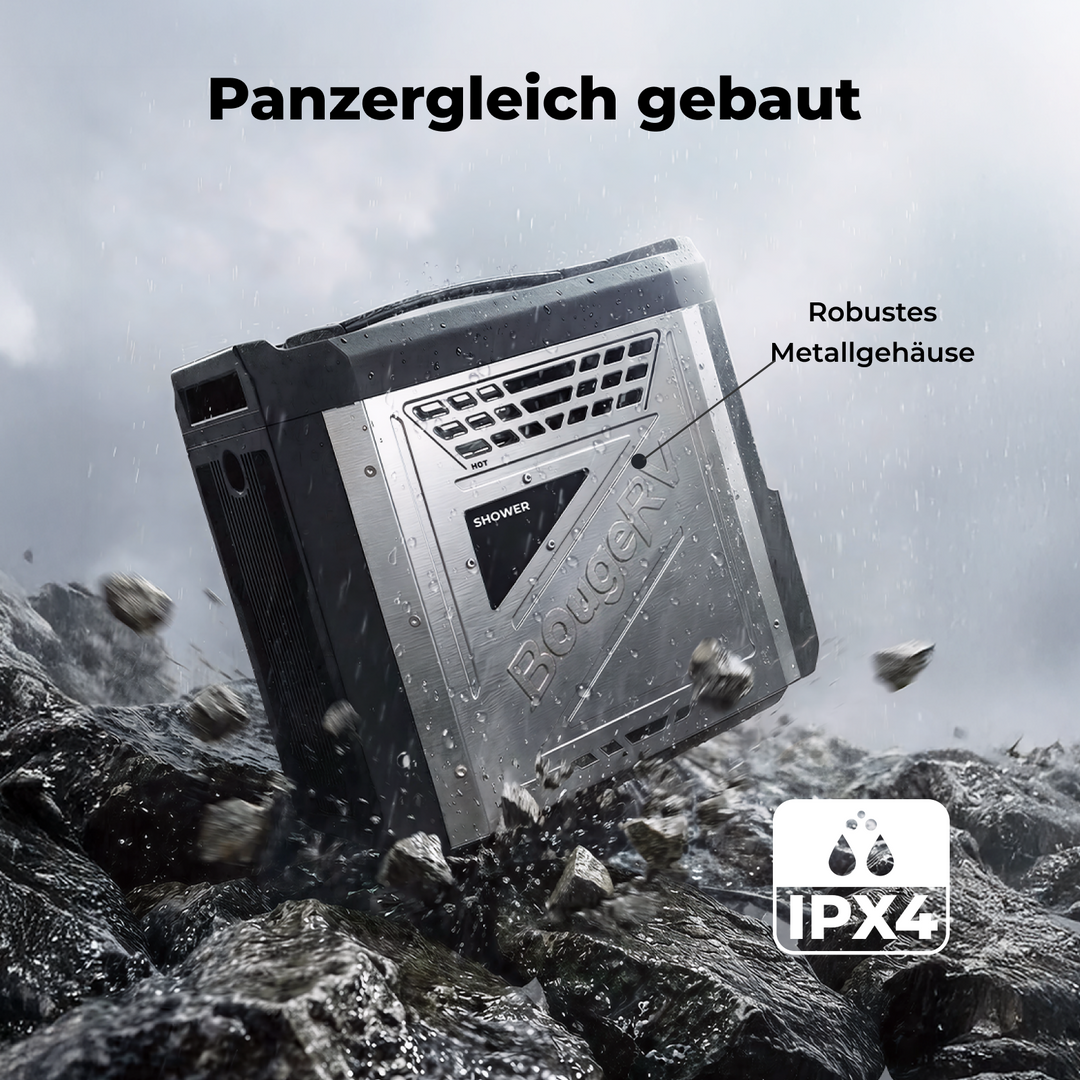 BougeRV Neuer tragbarer Propangas-Wassererhitzer für Campingzwecke im Freien