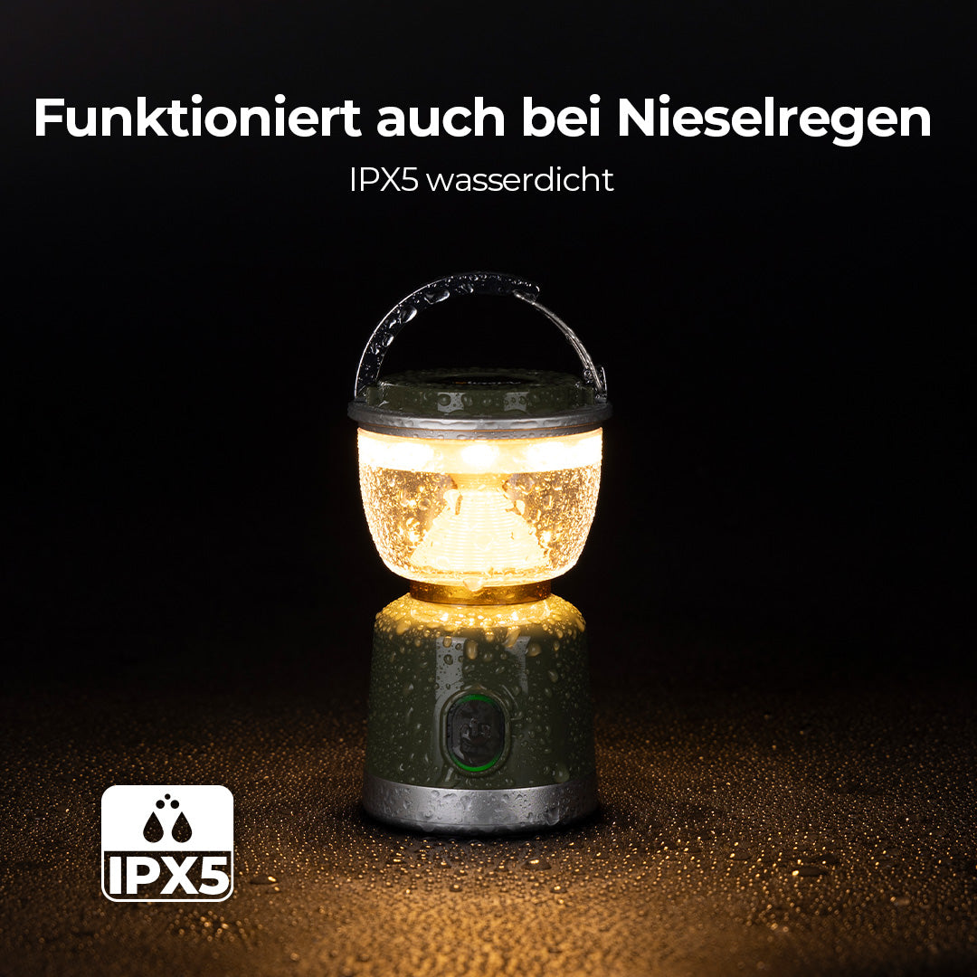 BougeRV AL07 Wiederaufladbare Campinglampe Ambient-Leuchte