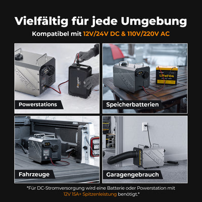 BougeRV Tragbarer Diesel-Außenheizstrahler