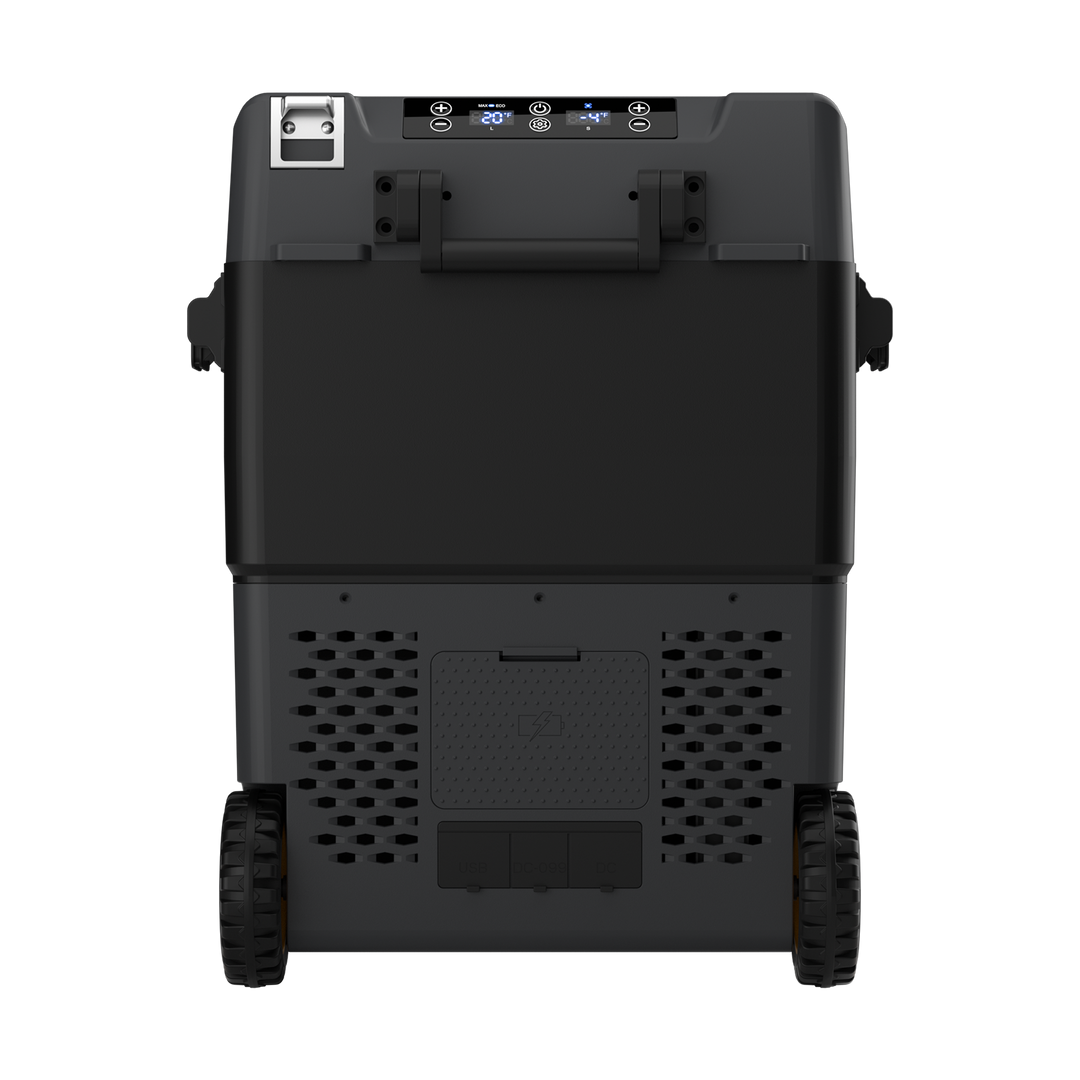 BougeRV CRD2 57L Zwei Zonen Doppeltür Kompressor Kühlbox Auto