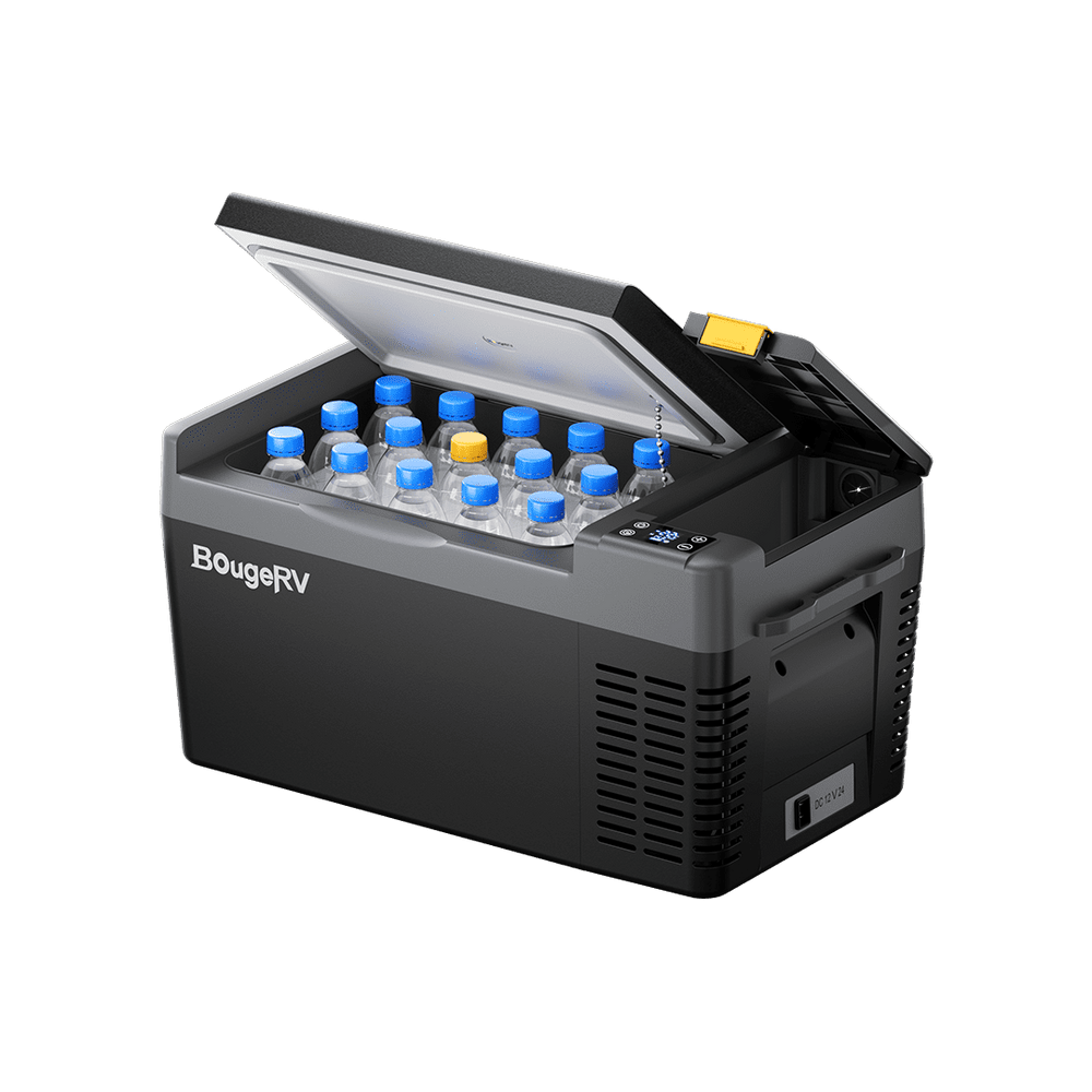 <tc>BougeRV CRPRO 20L 12V Nevera Portátil para Coche Negra con Batería 220WH</tc>