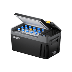 BougeRV CRPRO 20L 12V Tragbarer Auto Kühlschrank Schwarz
