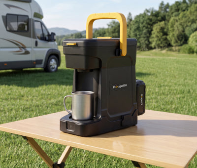 BougeRV mobile Kaffeemaschine mit 144Wh Akku
